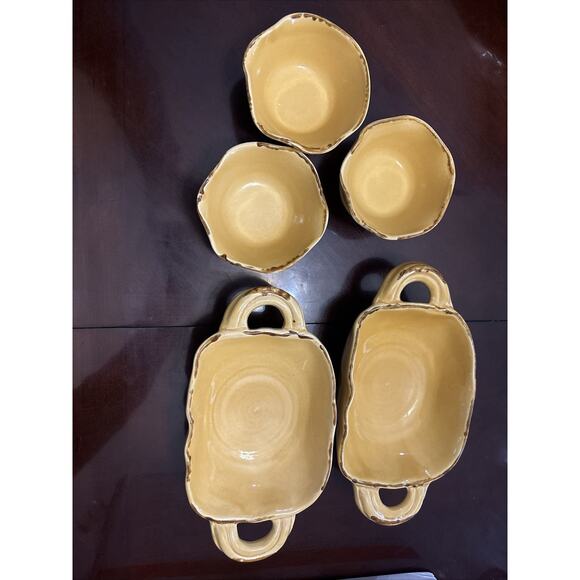 World‎ Market Serving Dishes Set Made In Italy